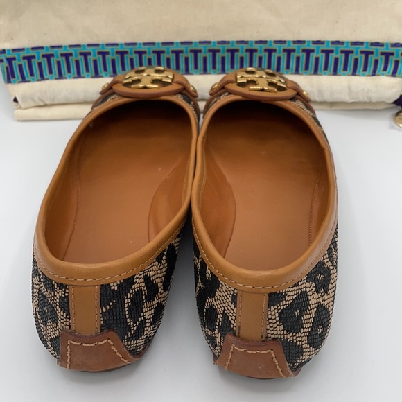 Tory Burch animal print ballerina flats - Picture 3 of 7
